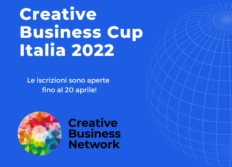 Premi in palio per i vincitori della Creative Business Cup Italia 2022